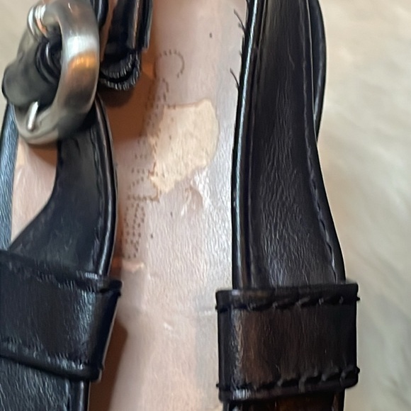 CALVIN KLEIN Valerie Black High Heel Shoes 9 Platform Spring Summer Woman’s - Picture 5 of 12